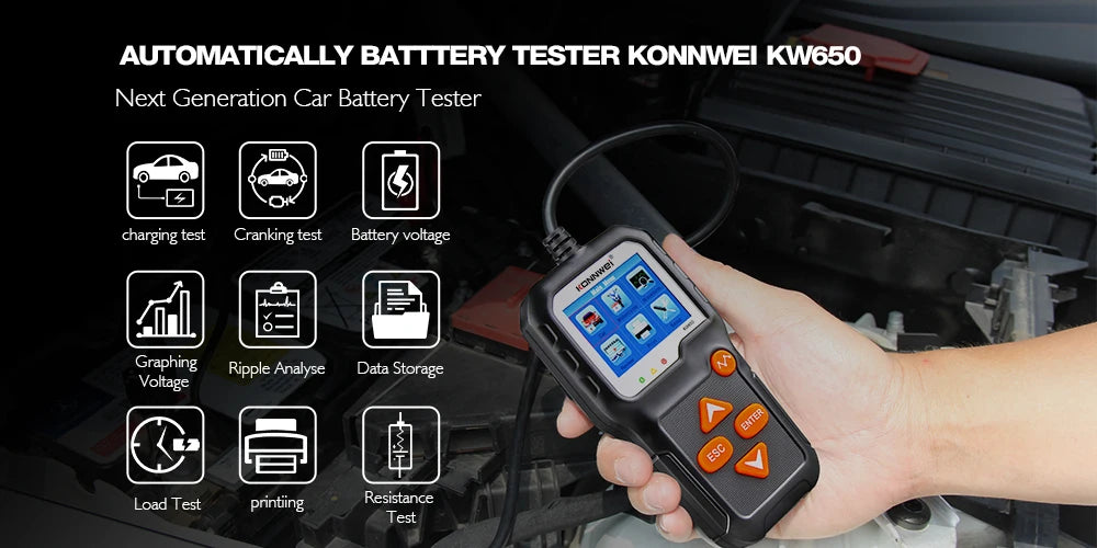 KONNWEI KW310 Obd2 Scanner for Auto Obd 2 Car Diagnostic Tool 2024 Automotive Scanner Car Tools odb2 PK Elm327