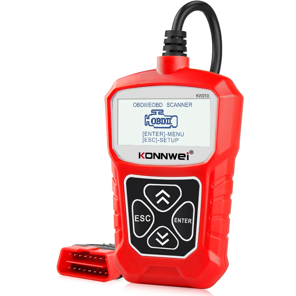 KONNWEI KW310 Obd2 Scanner for Auto Obd 2 Car Diagnostic Tool 2024 Automotive Scanner Car Tools odb2 PK Elm327
