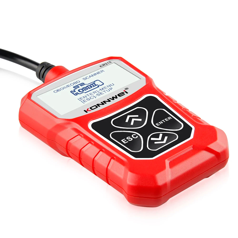 KONNWEI KW310 Obd2 Scanner for Auto Obd 2 Car Diagnostic Tool 2024 Automotive Scanner Car Tools odb2 PK Elm327