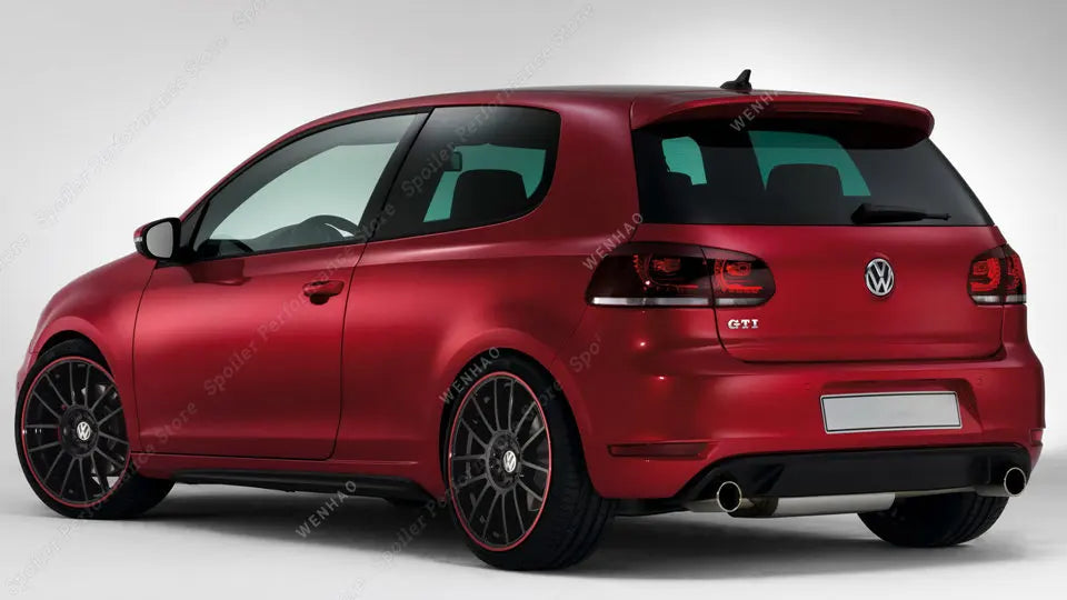 for Volkswagen VW Golf MK VI GTI 6 GTI Golf MK6 GTI Car Rear Bumper Diffuser Flag Spoiler Splitter Accessories Trim 2.0 GTI 5K1