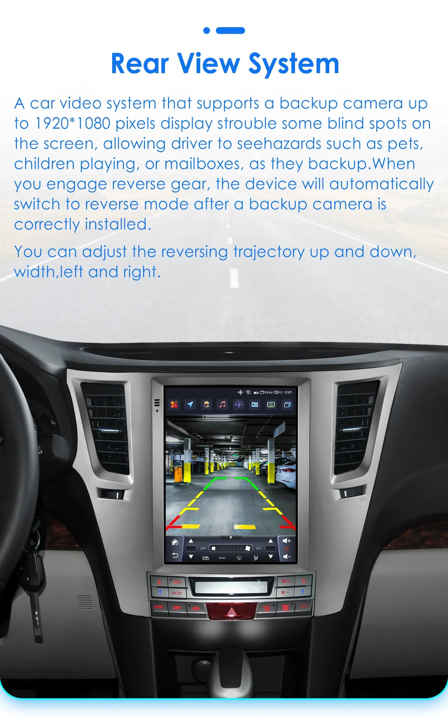 9.7" Android 13 Wireless Carplay for Subaru Outback Impreza Legacy 2009-2014 GPS Stereo Car Radio Multimedia Player 4G BT 2 Din