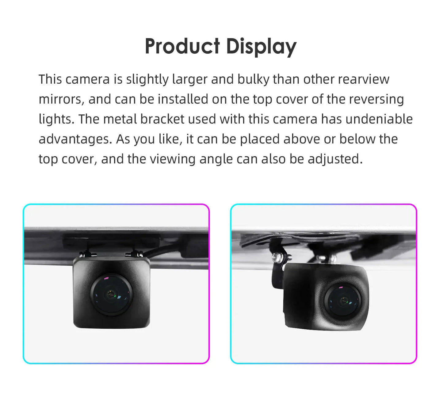 1920*1080P AHD Reversing Camera Night Vision with SONY Lens Wide Angle Waterproof Backup Camera for Android Stereos in Our Shop