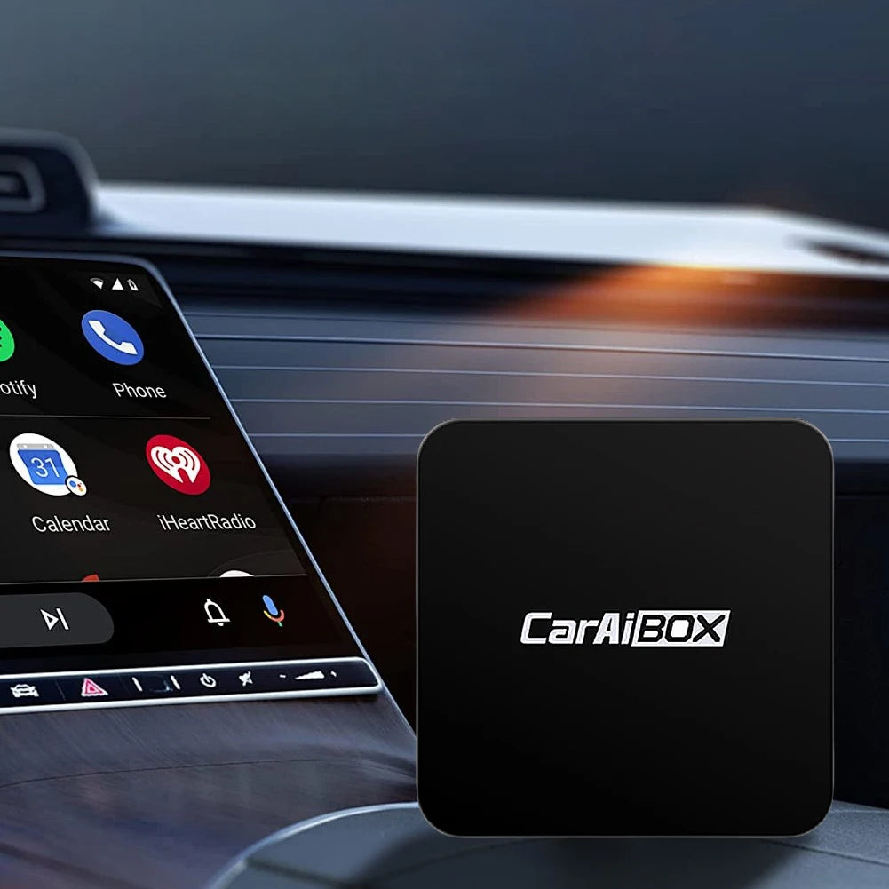5V USB MFI Certified Carplay Wireless Adapter Wireless CarPlay Android Auto Adapter 4-Core CPU OTA Upgrade Auto Connect