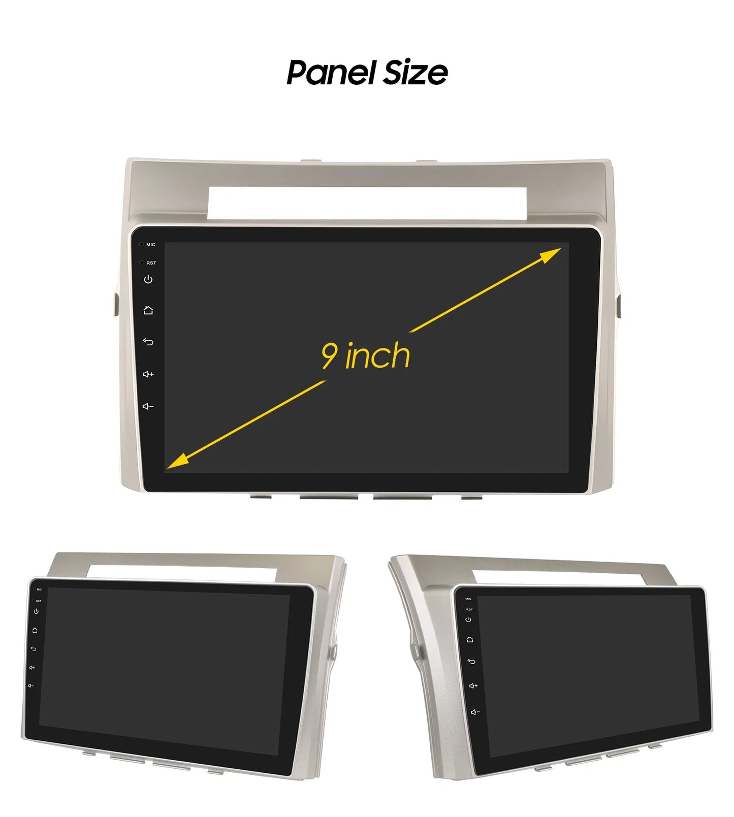 Wireless Carplay Android Auto Car Multimedia Player 9'' Touch Screen for Toyota Corolla Verso AR10 2004 2005 2006 2007 2008 2009