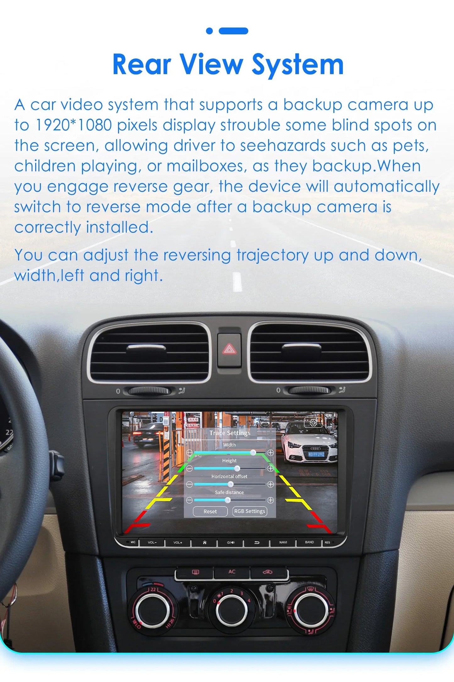 9" Radio 2din Android 14 Auto Carplay Car Multimedia Player for VW Volkswagen Golf Polo Tiguan Passat B7 B6 SEAT Leon 4G RDS BT