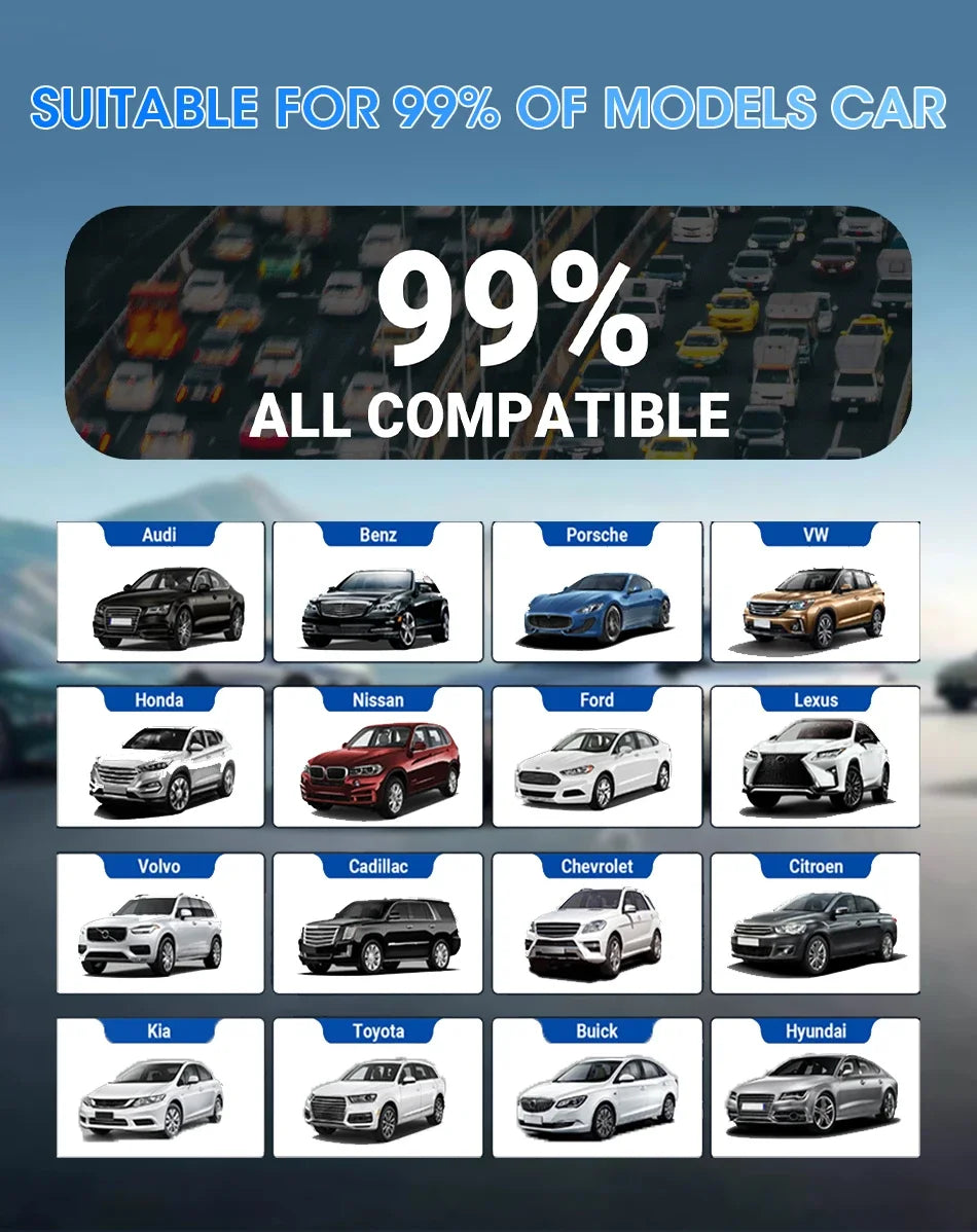 Mini Box Wired to Wireless CarPlay and Android Auto Wireless Adapter Spotify For Toyota Mazda Nissan Camry Audi Ford Kia Hyundai