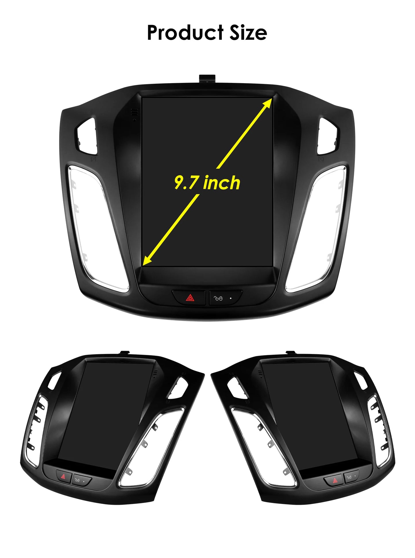 Android 13 Radio Car Multimedia 2Din Wireless Carplay Android Auto for Ford Focus 3 Mk 3 2011-2019 Support OBD DAB RDS BT GPS 4G