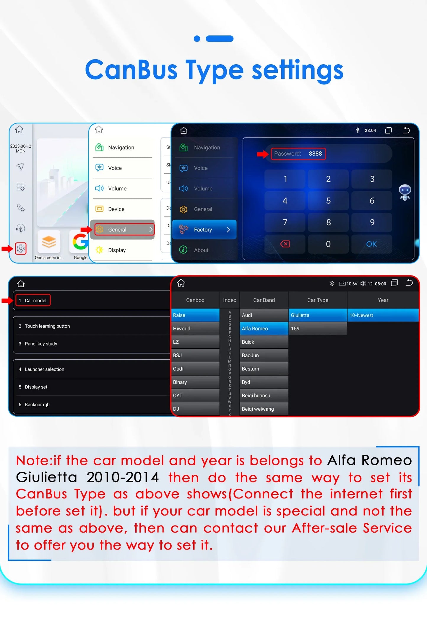 Android 13 Wireless Carplay Android Auto for Alfa Romeo Giulietta 2010-2014 Car Multimedia Video Player Support DAB DVR OBD BT