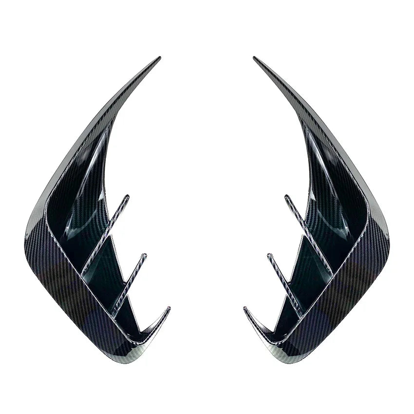 Car Rear Bumper Lip Spoiler For BMW 3 Series G20 M-Sport 320e 330e 318i 320i 325i 330i 340i 2019-2022 Air Vent Outlet Cover Trim