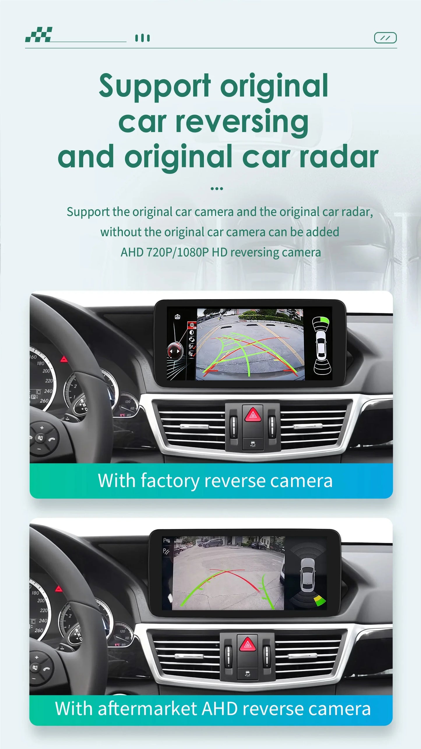 10.25" QLED for Mercedes Benz E-Class W212 E200 E230 E260 E300 S212 2009-2012 NTG 4.0 Carplay Android Car Multimedia Player DSP