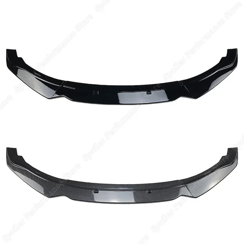 For BMW F20 F21 116i 118i 120i Car Front Bumper Lip Body Kit Spoiler Splitter PP Bumper Canard Lip Splitter 1 Series 2011-2019