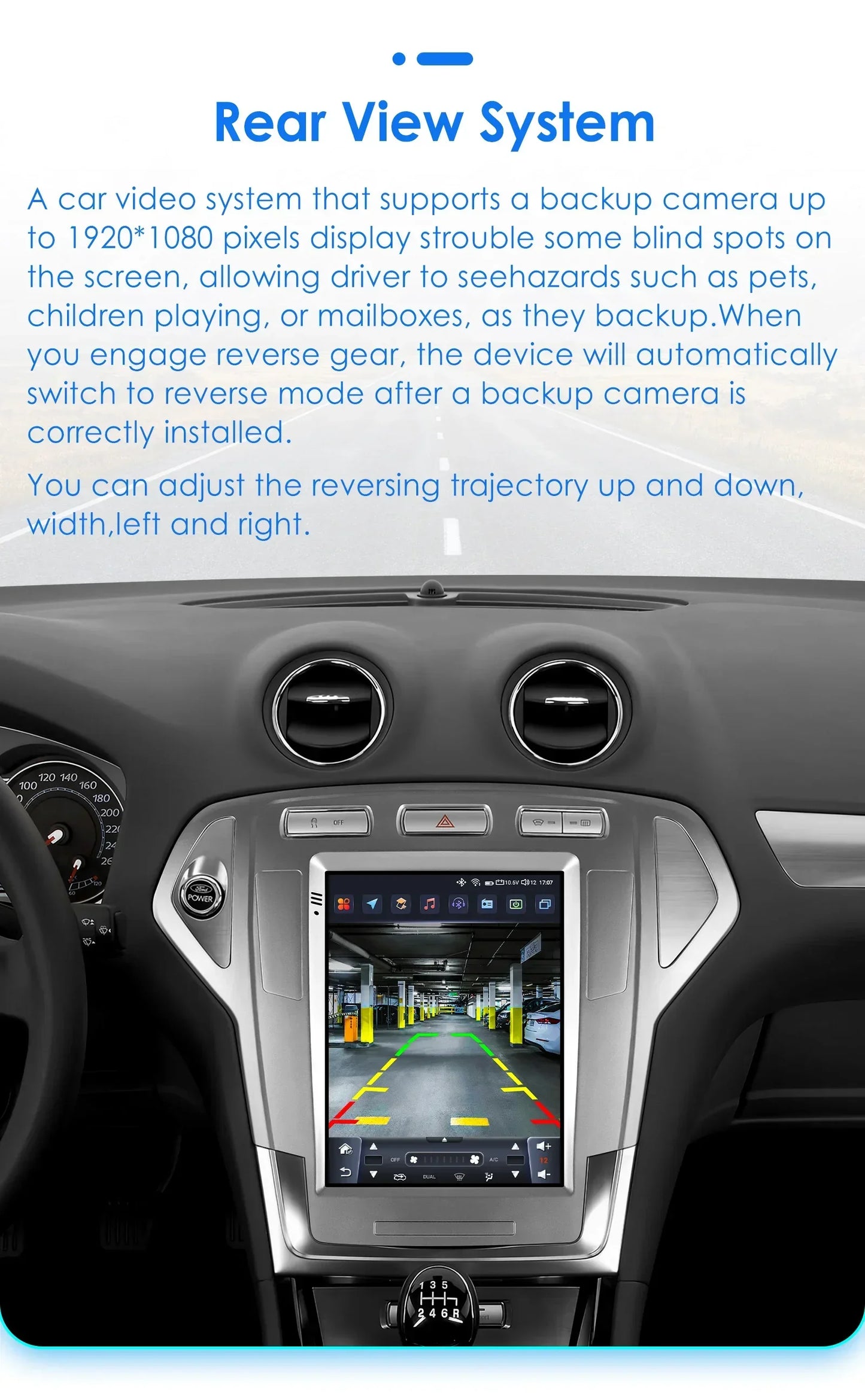 Android 13 Wireless Carplay GPS for Ford Mondeo MK4 Galaxy 2007 - 2010 9.7" Car Multimedia Player 4G DSP BT RDS 2 Din Stereo SWC