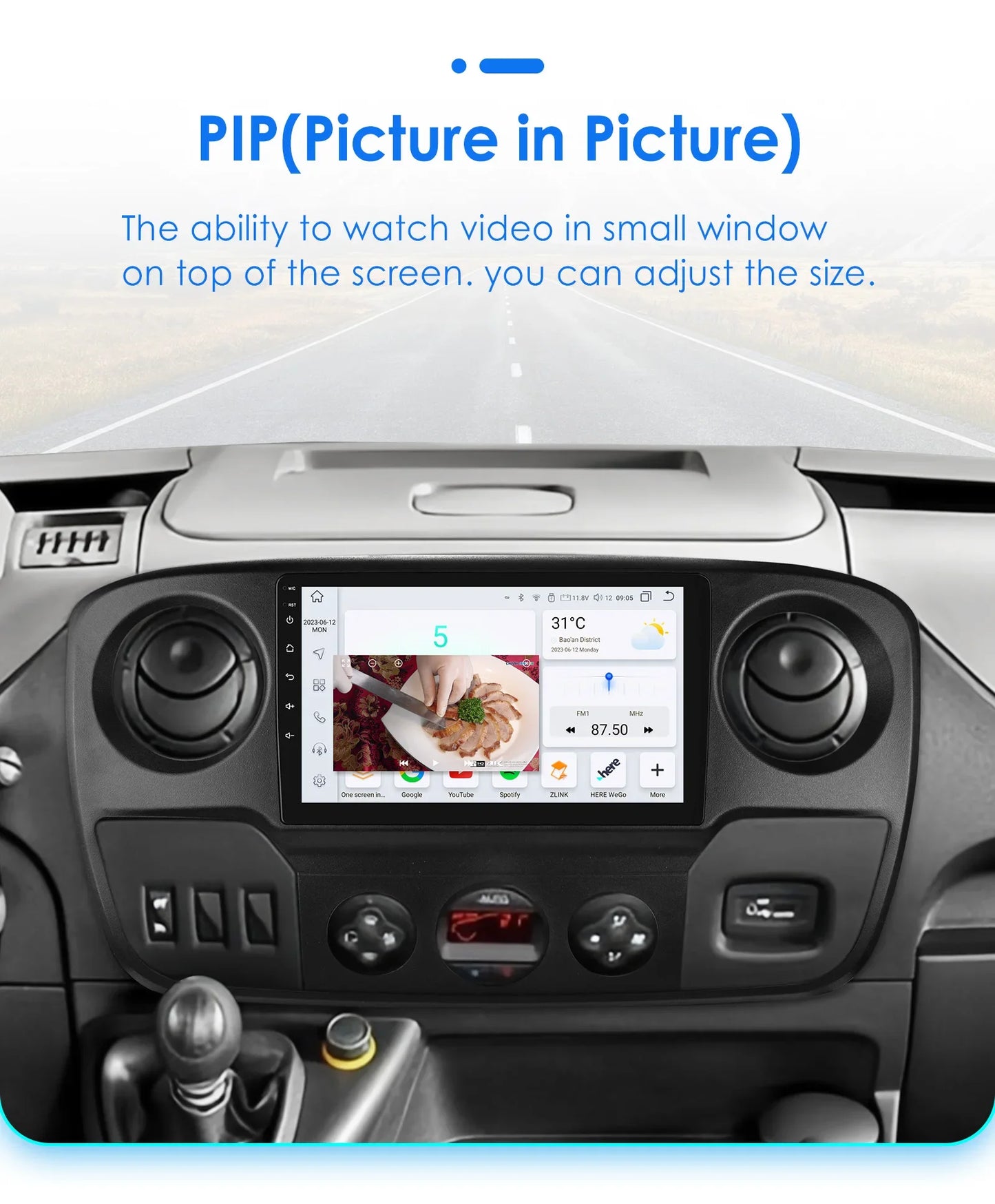 Car Multimedia Player Navigation Radio for Nissan NV400 2010-2019 for Opel Movano 2010-2019 for Renault Master lll 3 2011-2021