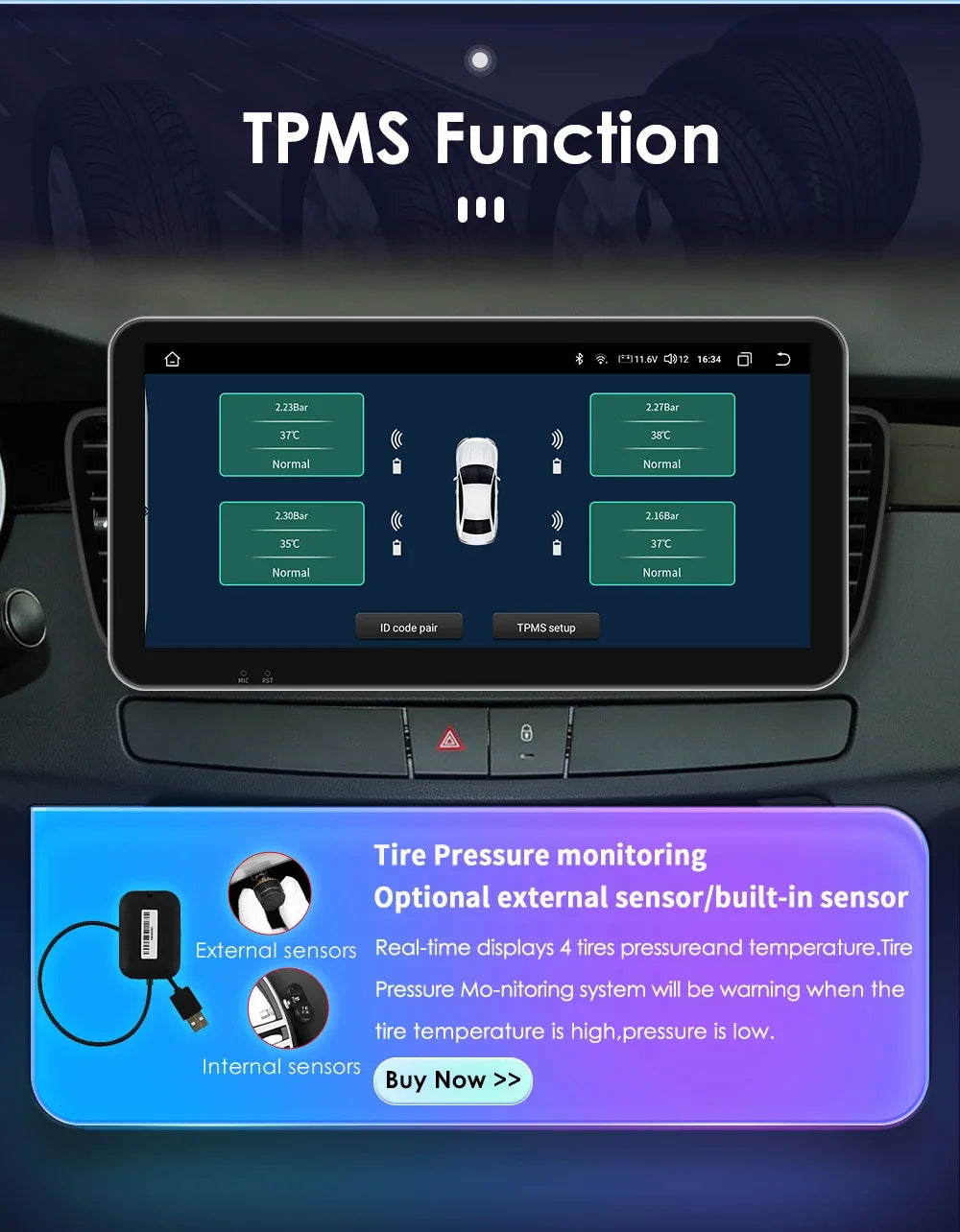 8G+128G for Peugeot 508 508SW 2011 - 2018 10.33'' Andorid 13 Auto Radio 2 Din Car Multimedia Player Carplay Screen GPS BT No DVD