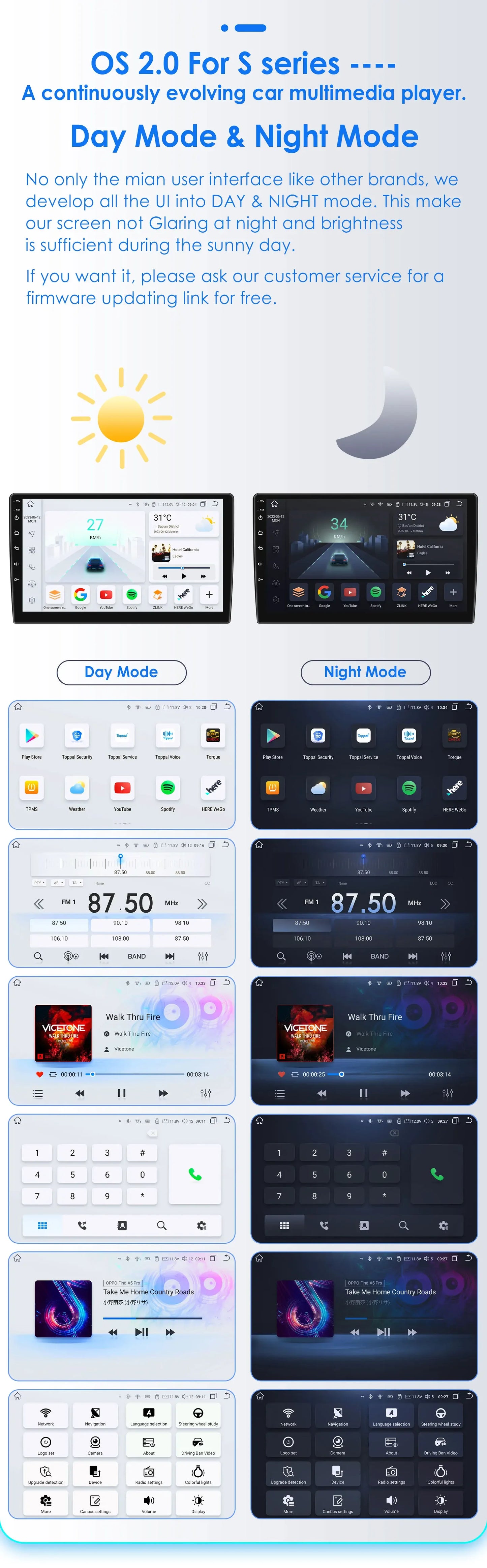 Wireless Carplay Android Auto Car Multimedia Player 9'' Touch Screen for Toyota Corolla Verso AR10 2004 2005 2006 2007 2008 2009