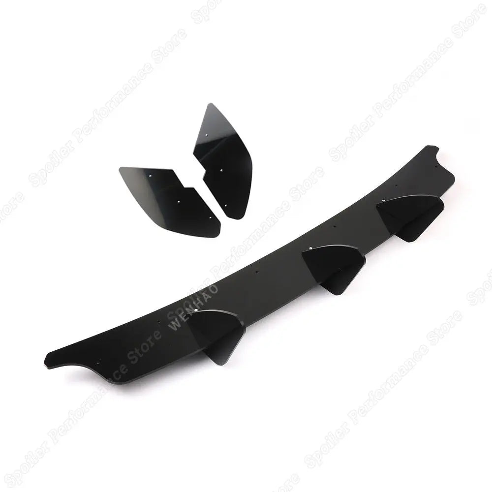 for Volkswagen VW Golf MK VI GTI 6 GTI Golf MK6 GTI Car Rear Bumper Diffuser Flag Spoiler Splitter Accessories Trim 2.0 GTI 5K1