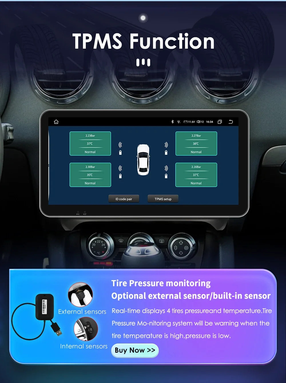 10.33" Wireless Carplay Android 13 Auto 8G+128G Car Radio Multimedia Player for AUDI TT MK2 8J 2006 2007-2014 GPS Navigation RDS