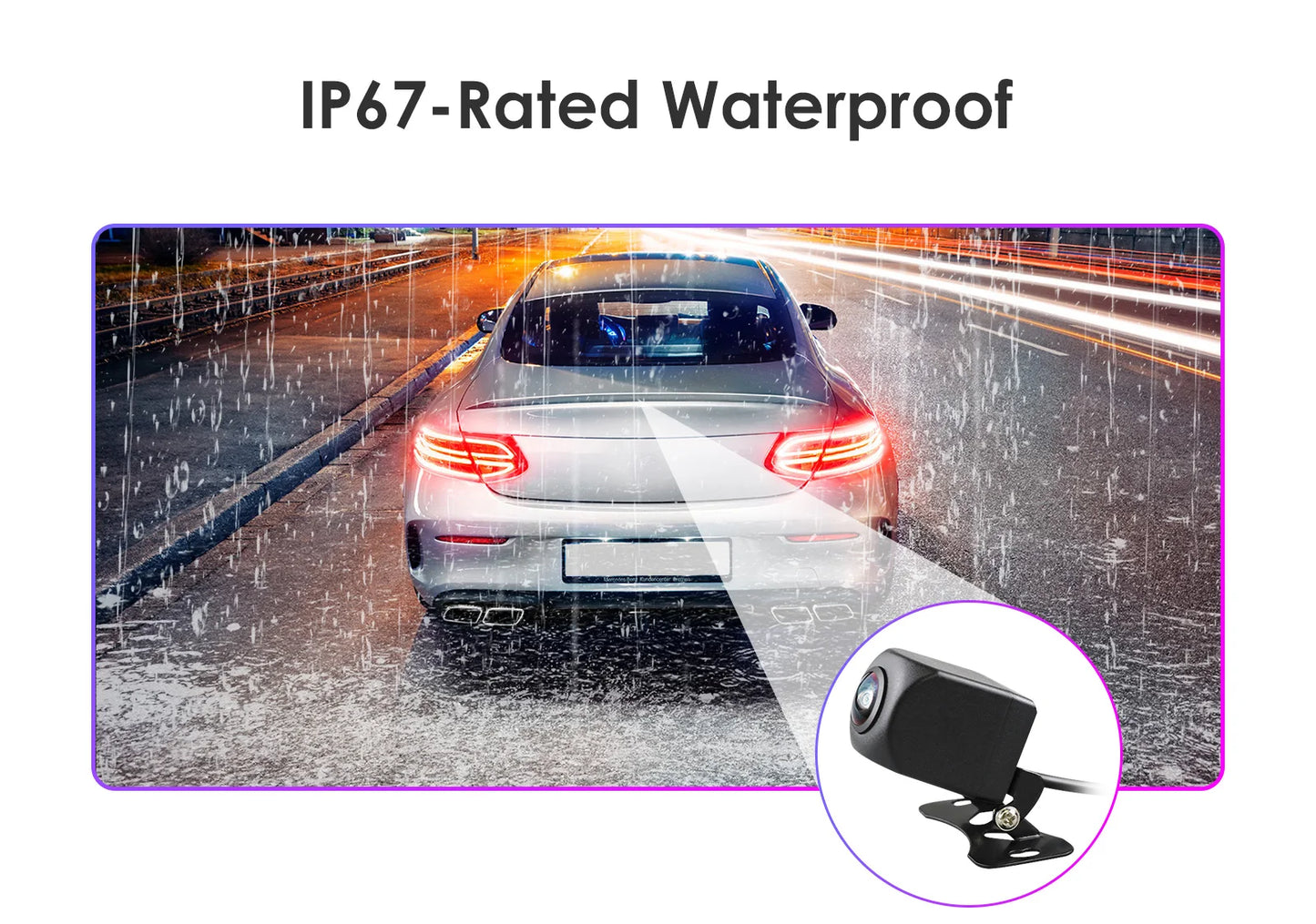 Hizpo 720P 1080P AHD Rear View Camera 140 ° 150 ° 170 ° Wide Angle Waterproof Night Vision Universal Reverse Parking Assistance