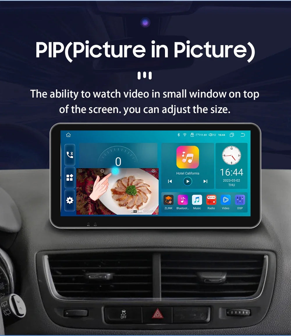 10.33" Wireless Carplay Screen for Opel Mokka 1 2012-2016 Android13 Auto Radio Car Multimedia Player GPS Bluetooth Stereo NO DVD
