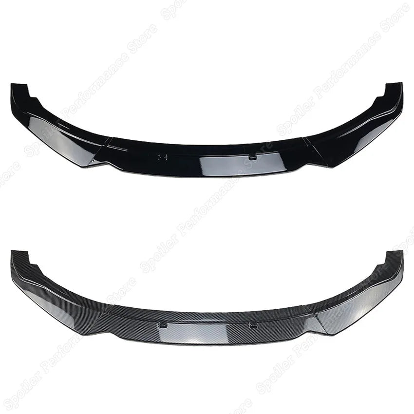 For BMW F20 F21 116i 118i 120i Car Front Bumper Lip Body Kit Spoiler Splitter PP Bumper Canard Lip Splitter 1 Series 2011-2019