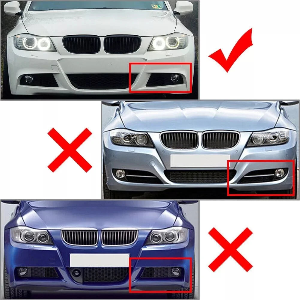 Car Front Bumper Splitters Lip For BMW 3 Series E90 E91 LCI M Sport 2009-2012 Diffuser Splitter Spoiler Body Kit Cover