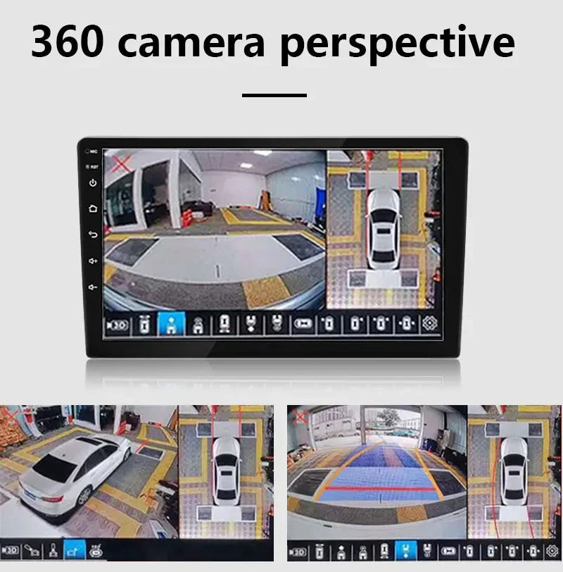 360° Panoramic Camera AHD1080P HD Rear / Front / Left / Right 360 Panoramic Accessories for Car android Radio multimedia