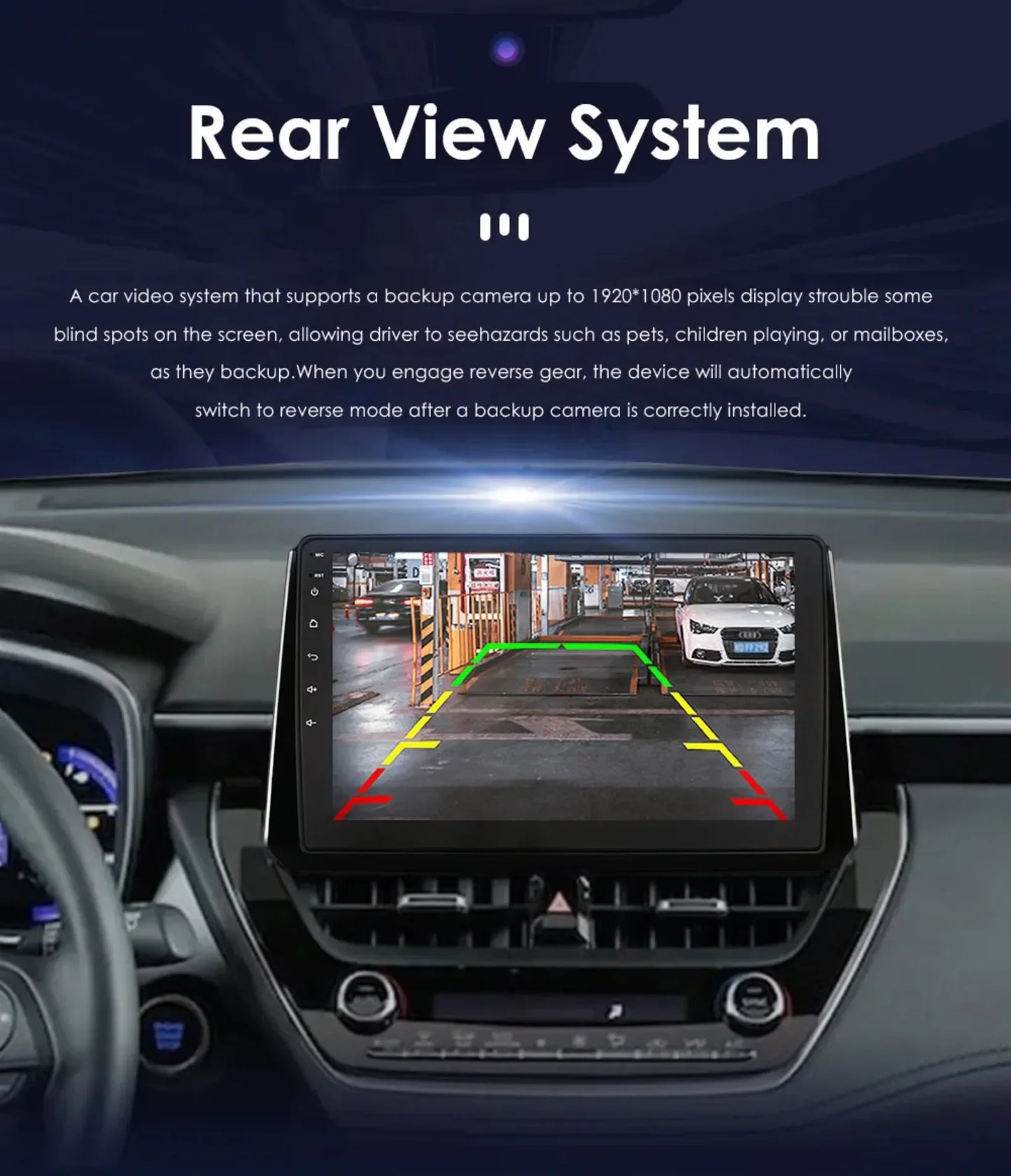 Wireless Carplay for Toyota Corolla 12 2018-2021 Android Autoradio 2 Din Car Radio Multimedia Player BT Navigation GPS Stereo 4G