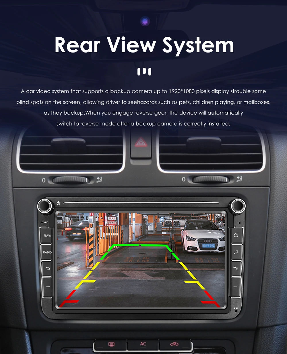 8'' 2Din Car Radio Android 13 for Volkswagen Golf 5 6 Polo Passat B6 B7 CC Skoda Jetta Universal Muiltmedia Carplay 4G Wifi GPS