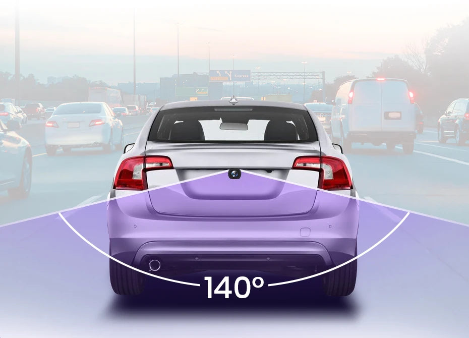 Junsun Car Rearview Camera AHD 720P Resolution WaterProof 140°Wide-Angle Reverse Backup Parking Camera For Car Radio