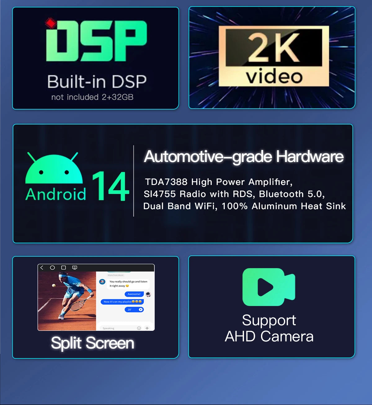 Android 14 For VW Passat B6 B7 CC T5 Amarok Volksagen Skoda Octavia2 Tiguan Seat Leon 2 Golf 56 Radio Multimedia Screen Carplay
