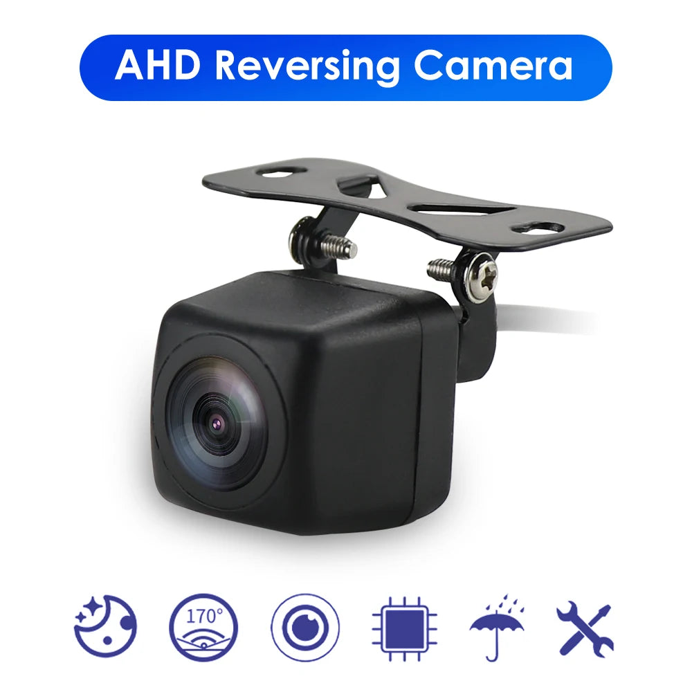 Hizpo 720P 1080P AHD Rear View Camera 140 ° 150 ° 170 ° Wide Angle Waterproof Night Vision Universal Reverse Parking Assistance