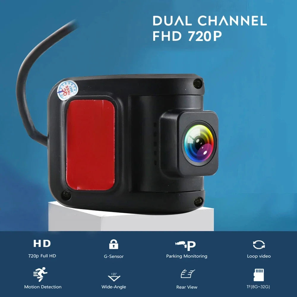 AHD Car DVR Digital Video Recorder Front USB Camera CMOS for Android Car GPS Multimedia Players Stereo