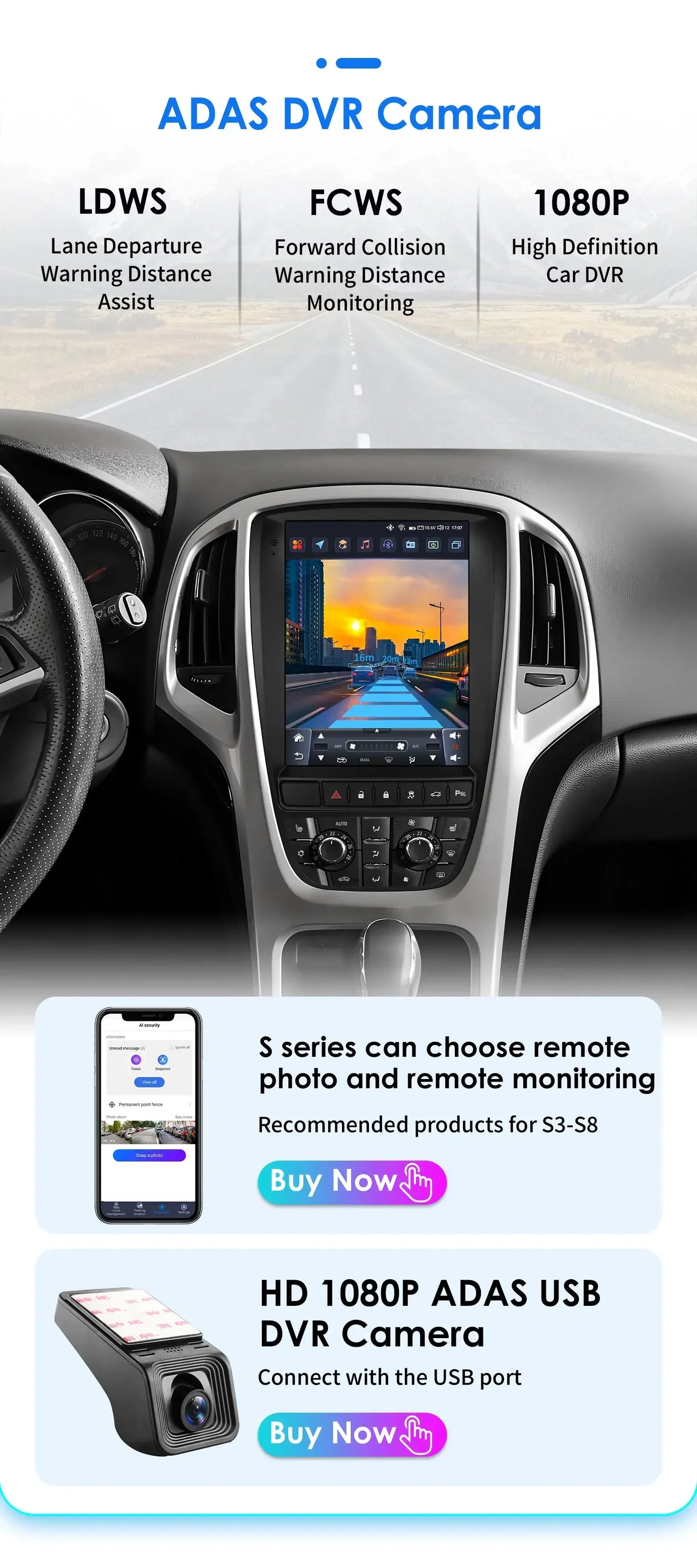 Android 14 Wireless Carplay GPS Navi Stereo for Opel Astra J Buick Verano 2009-2015 9.7" Car Radio Multimedia Player 4G BT 2 Din