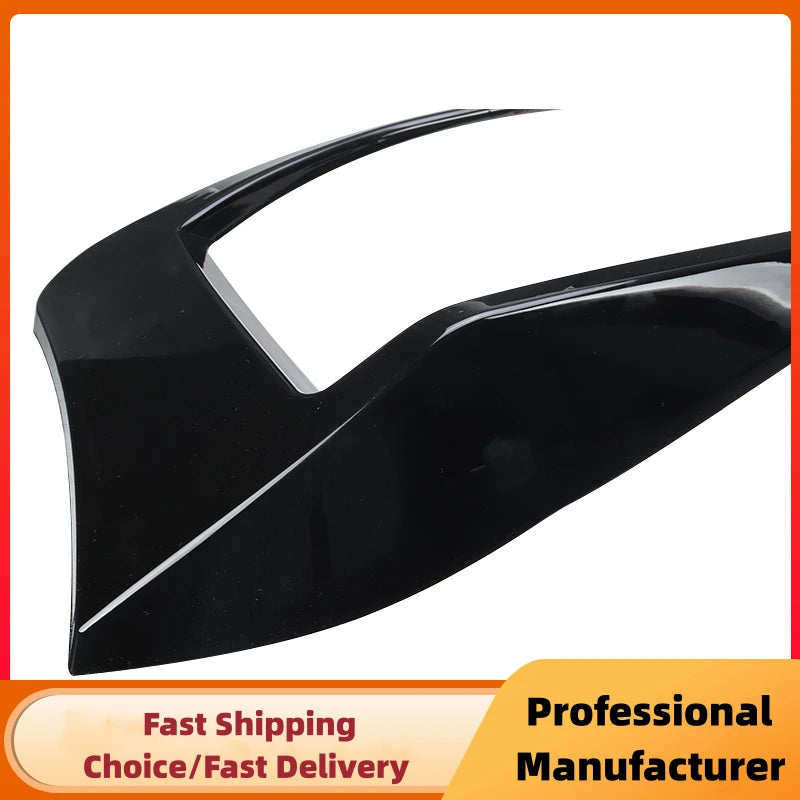 1Pair Rear Bumper Splitter Canard For VW Golf 7 7.5 MK7 MK7.5 GTI R GTD R400 2012-2020 Rear Tail Lamp Spoiler Brake Lamp Trim