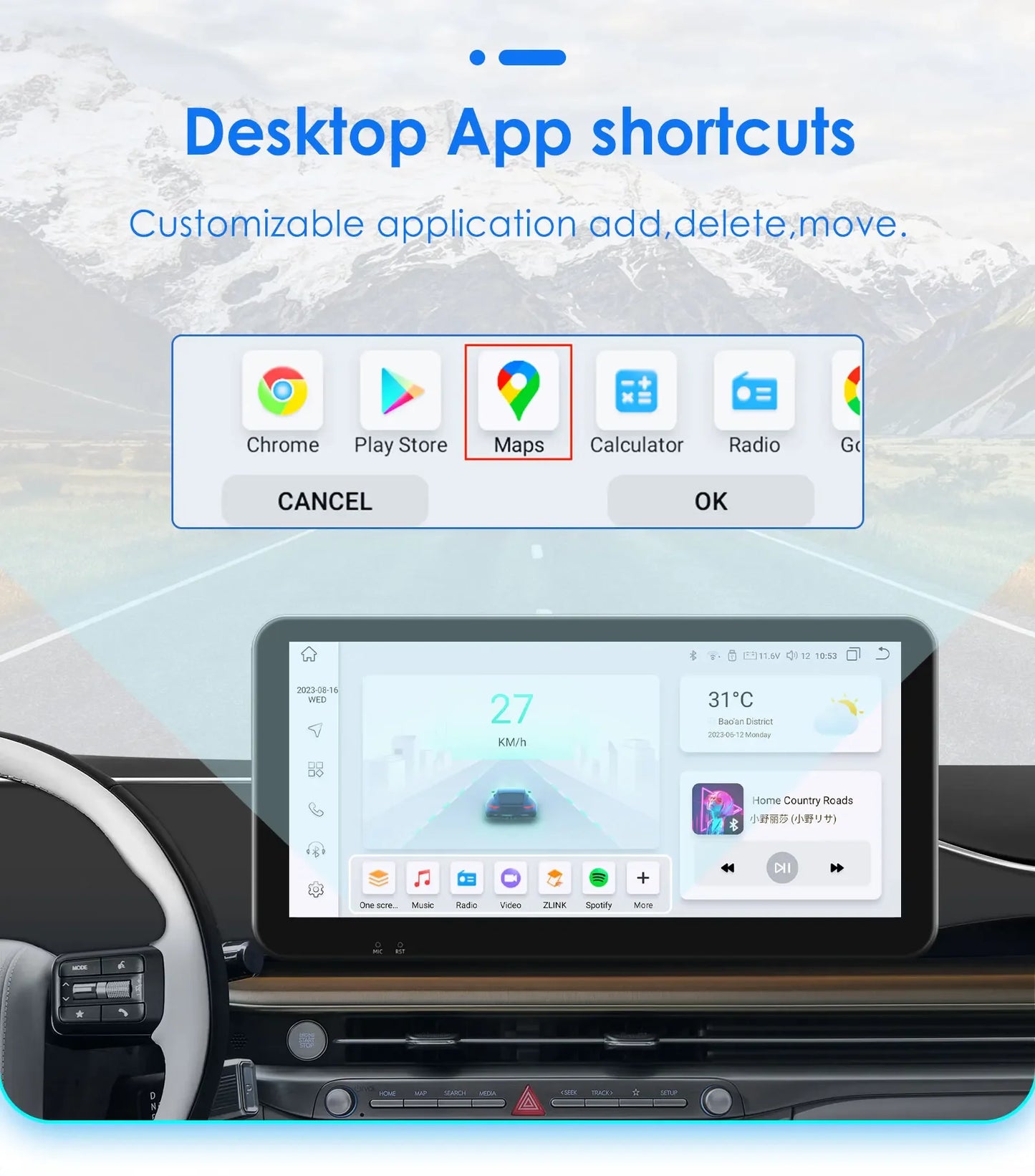 10.33" Car Intelligent System Android for Fiat Ducato 3 Citroen Jumper Peugeot Boxer 2 2006-2022 Radio Multimedia GPS Carplay 4G