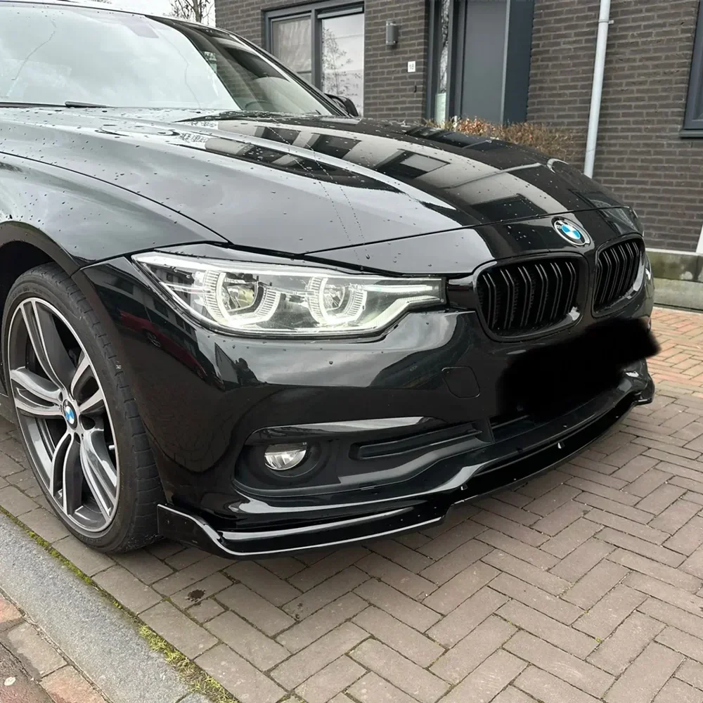 For BMW 3 Series F30 F31 2013-2019 Car Front Bumper Lip Spoiler Splitter Diffuser Body Kit Tuning ABS Canard Lip Protector Cover