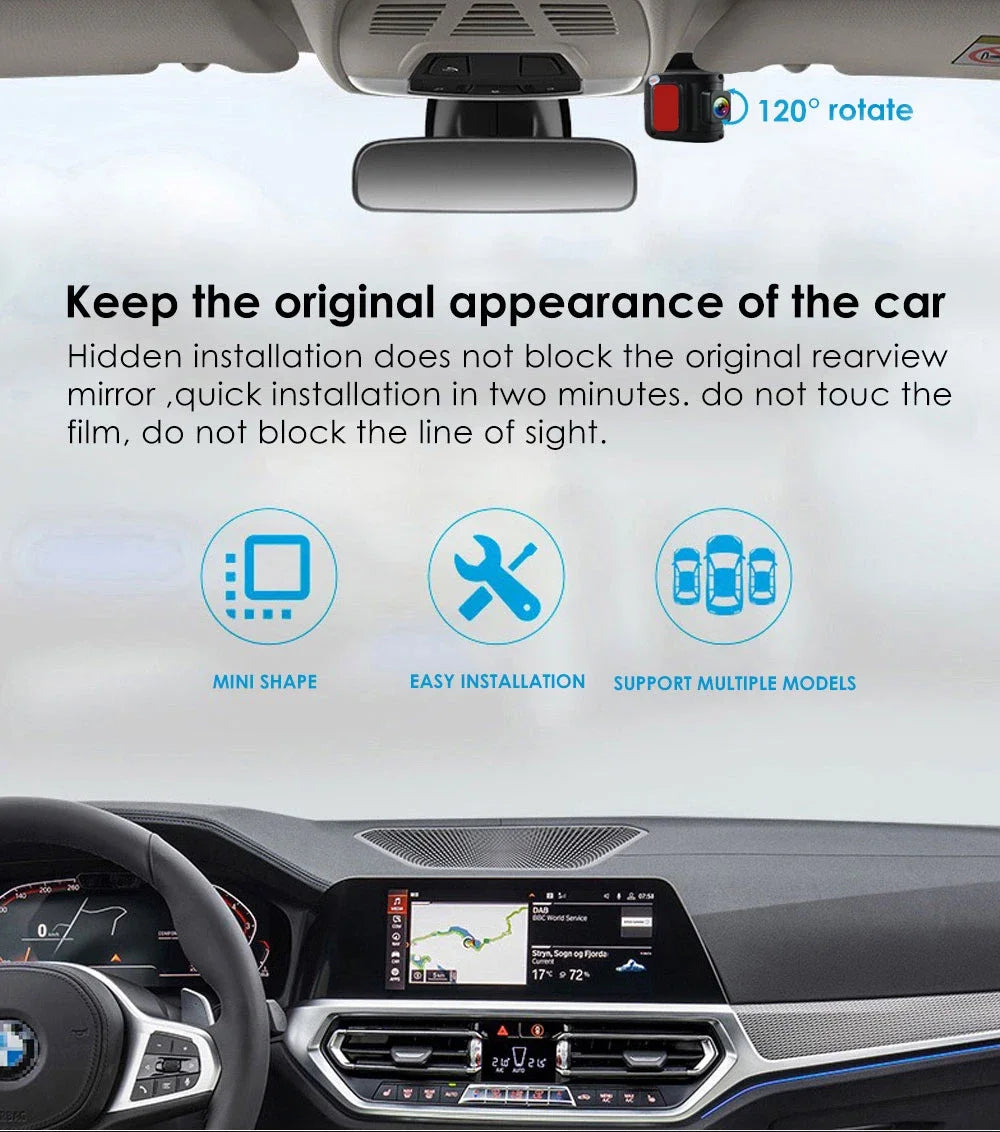 AHD Car DVR Digital Video Recorder Front USB Camera CMOS for Android Car GPS Multimedia Players Stereo