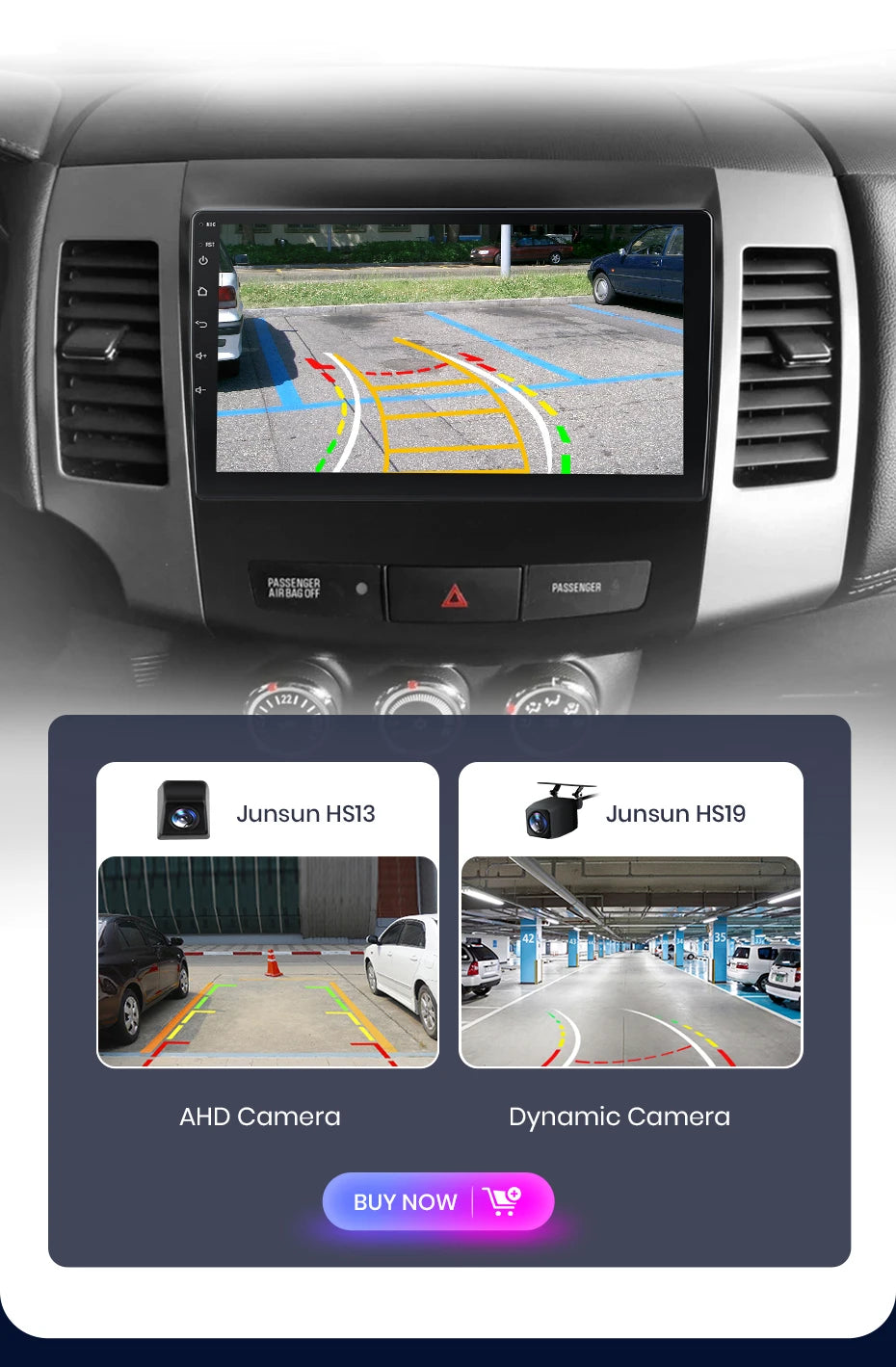 Junsun AI Wireless CarPlay Android Auto Car Radio For Mitsubishi Outlander xl 2 2005 2006-2011 4G GPS Smart Intelligent Systems