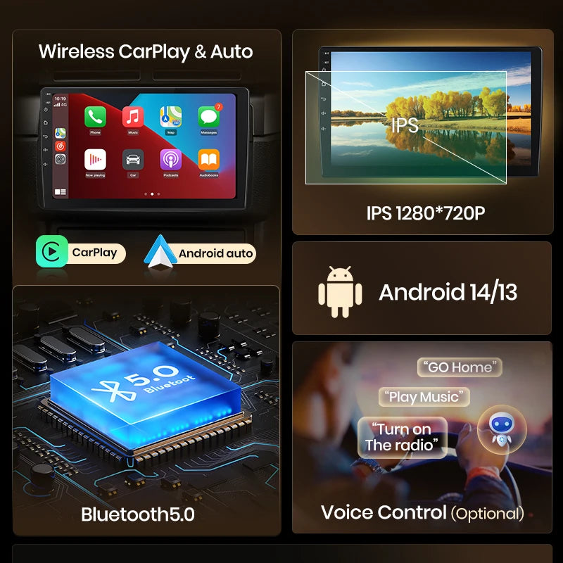Junsun Android wireless CarPlay Auto Car Radio For Volkswagen Passat B6 B7 CC 2010-2015 Intelligent Systems DSP GPS FM BT SWC