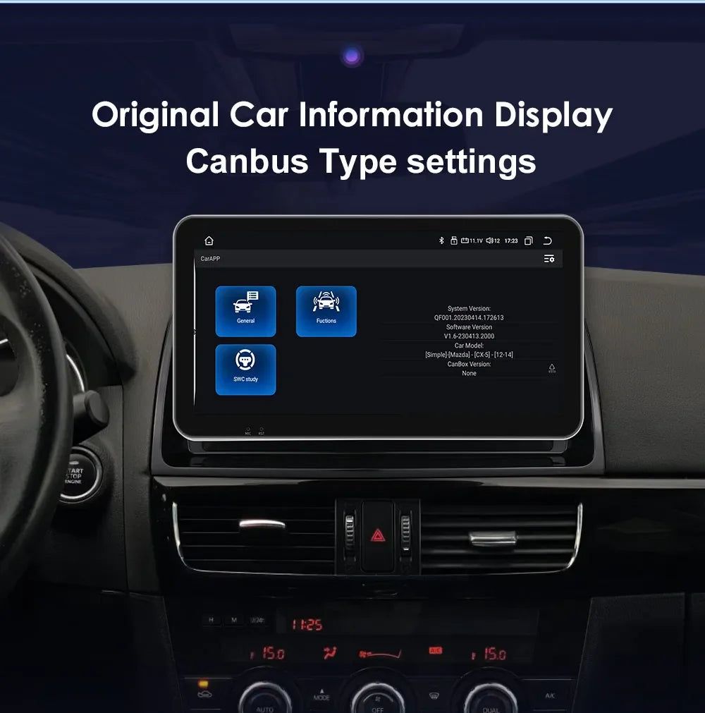 10.33'' Android 13 Car Multimedia Player for Mazda CX5 CX-5 2012-2015 Carplay 2 Din Autoradio GPS Navigation BT RDS 4G Head Unit