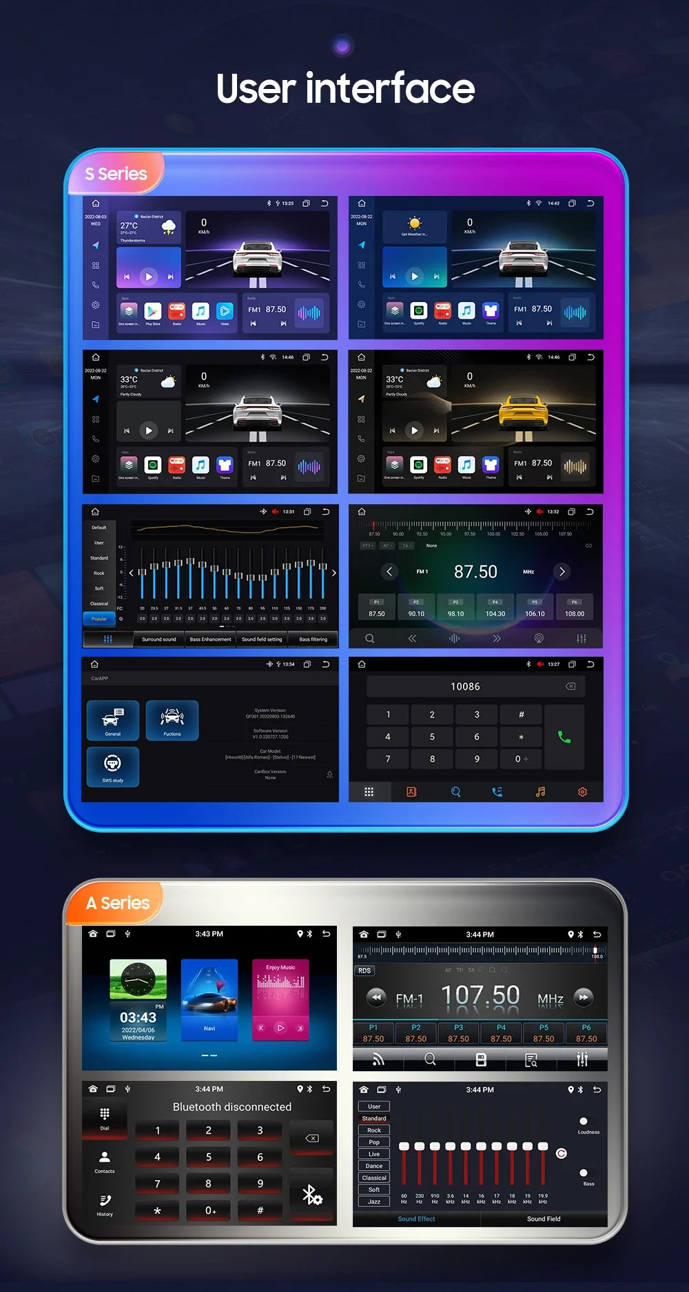 2 Din Carplay Android 14 for Volkswagen VW T5 Passat B6 Golf 6 5 Caddy Polo Touran Jetta Car Radio GPS Multimedia Player RDS BT