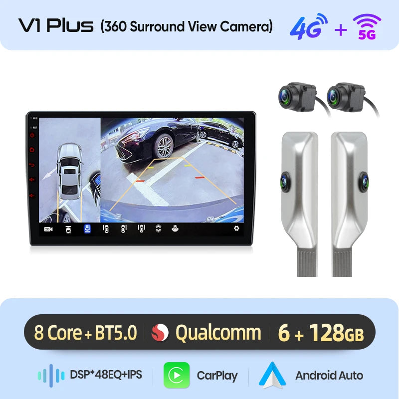 Junsun Android wireless CarPlay Auto Car Radio For Volkswagen Passat B6 B7 CC 2010-2015 Intelligent Systems DSP GPS FM BT SWC