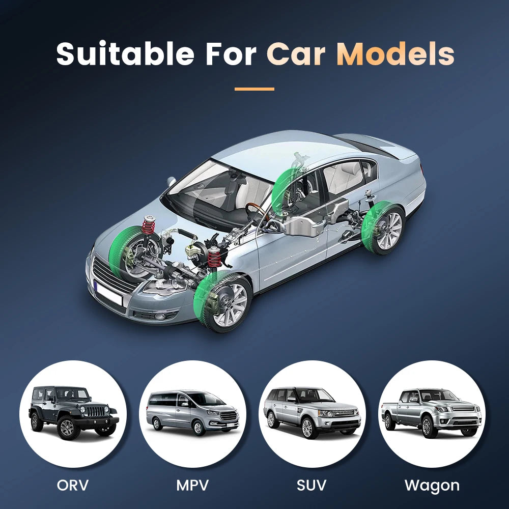 USB TPMS for Android Car Stereo Radio 4-Sensor Wireless Vehicle Auto Tire Pressure Monitoring Temperature Alarm System