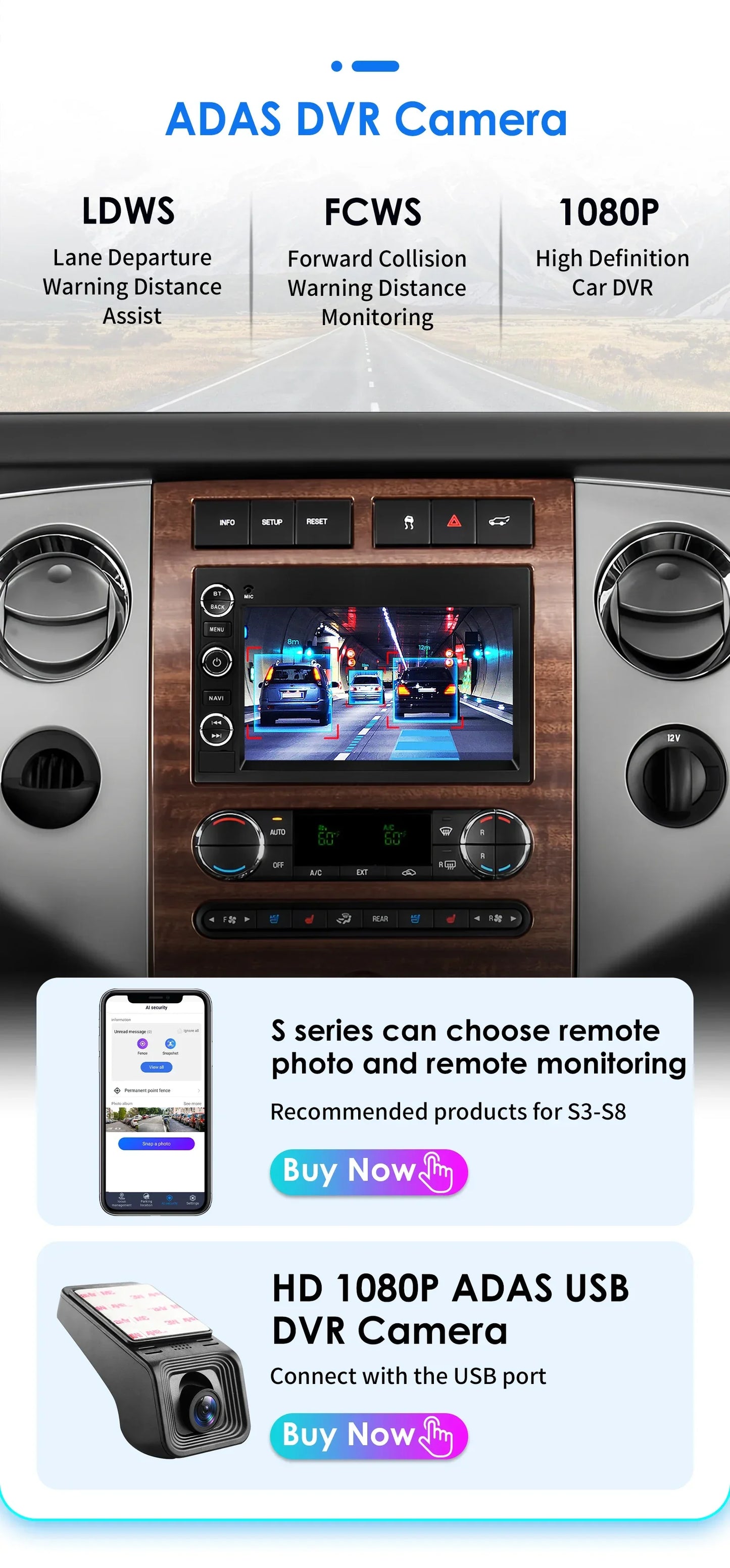 Android 14 7" Smart Car Systems 2 Din Wireless Carplay Android Auto for Universal Stereo Multimedia Player Navigation Head Unit