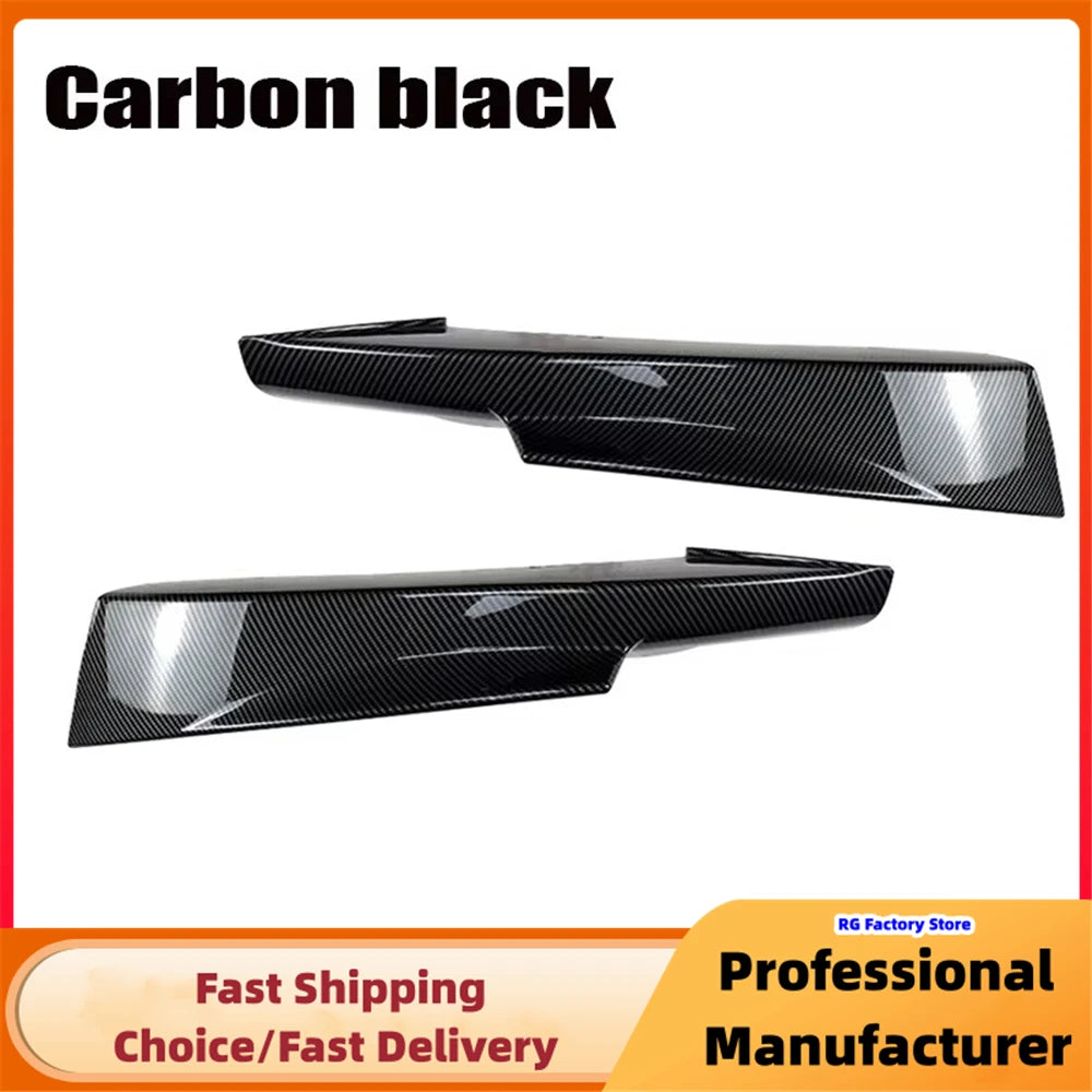 Car Front Bumper Splitters Lip For BMW 3 Series E90 E91 LCI M Sport 2009-2012 Diffuser Splitter Spoiler Body Kit Cover