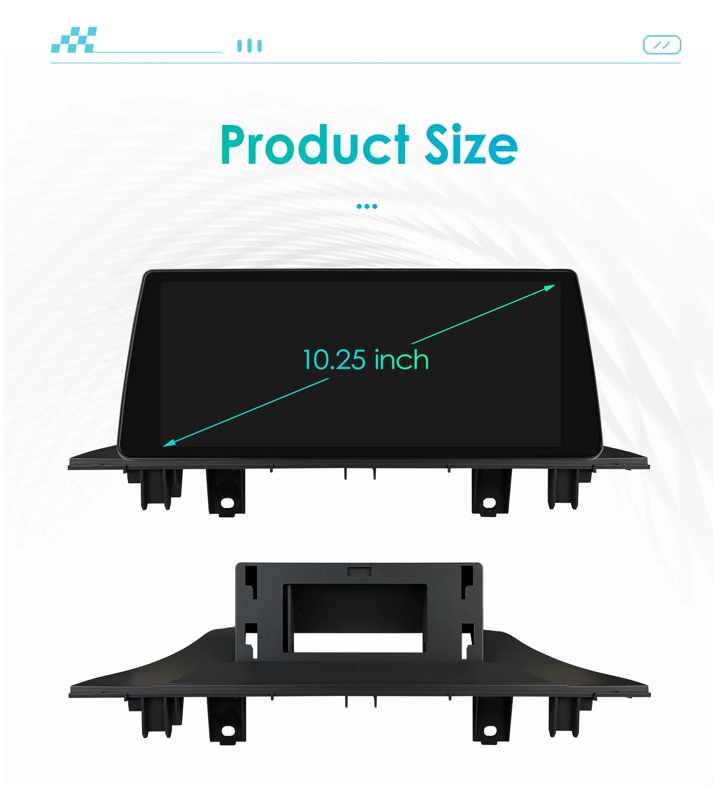 Android 13 Automotive Multimedia 2Din Wireless Carplay Android Auto for BMW X1 F48 (2016-2017)NBT Support AI Pro RDS BT WIFI GPS