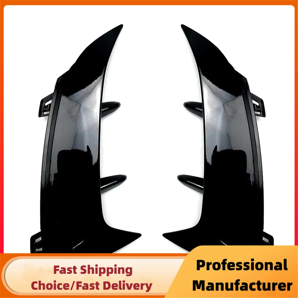 Car Rear Bumper Trim Lip Spoiler For Mercedes Benz A Class W177 A180 A200 A220 AMG Hatchback 2018 2019 2020-2023
