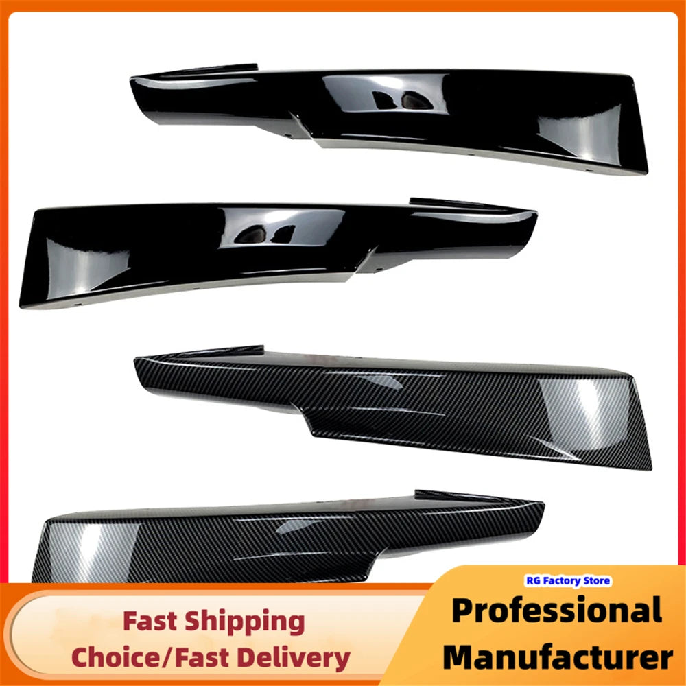 Car Front Bumper Splitters Lip For BMW 3 Series E90 E91 LCI M Sport 2009-2012 Diffuser Splitter Spoiler Body Kit Cover