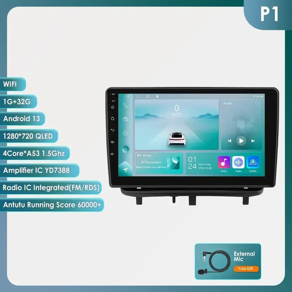 Android 13 Wireless Carplay Auto Car Multimedia Player Car Radio Player Stereo for OPEL CORSA D 2007 2008 2009 2010 2011 2012