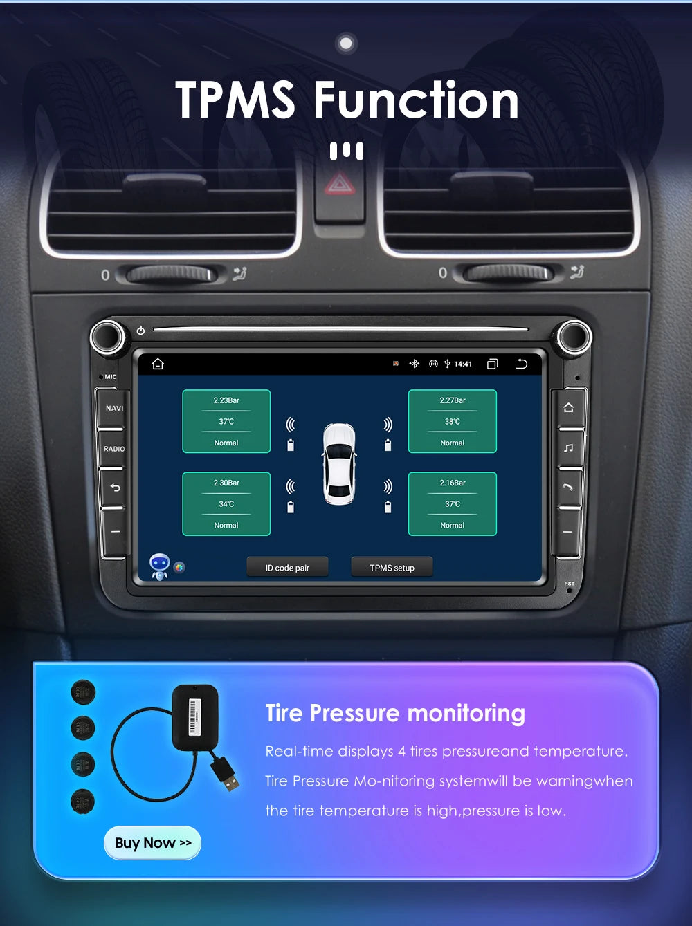 8'' 2Din Car Radio Android 13 for Volkswagen Golf 5 6 Polo Passat B6 B7 CC Skoda Jetta Universal Muiltmedia Carplay 4G Wifi GPS